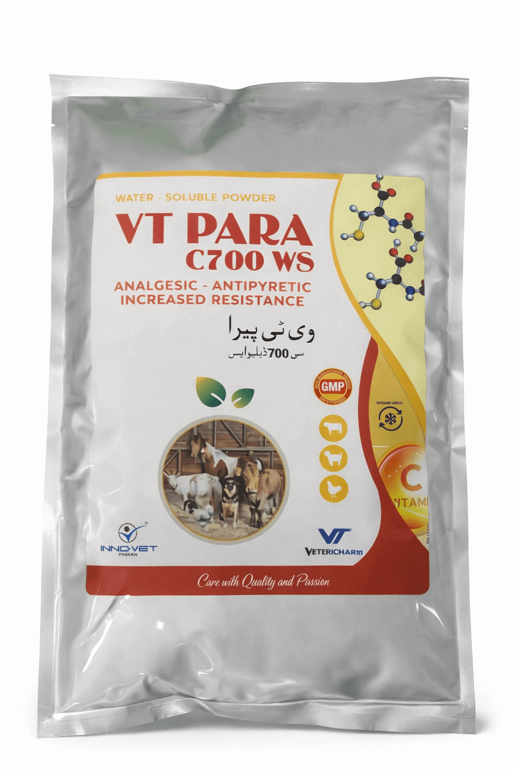 VT Para C700 WS Water Soluble Powder for Poultry and Livestock